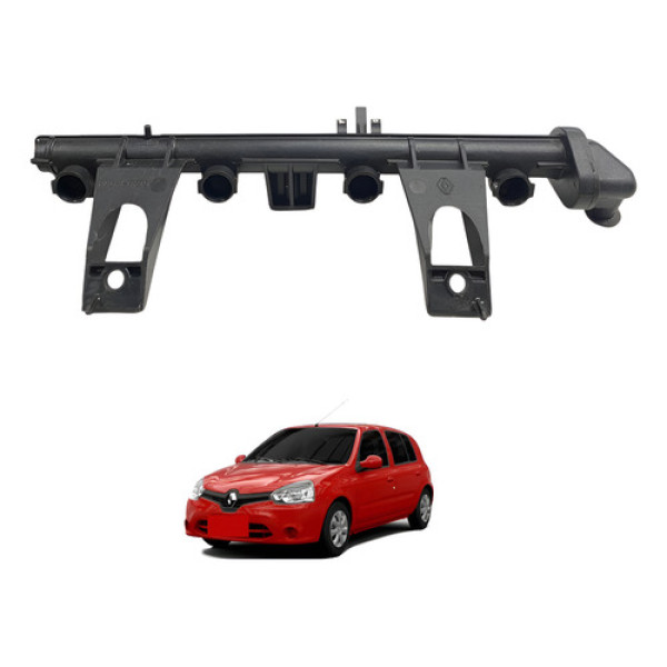 Flauta Bico Injetor Renault Clio Sandero 1.0 16v 2010 12 16