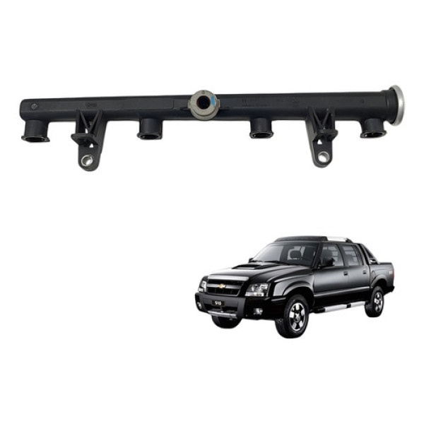 Flauta Bico Injetor Gm S10 Blazer 2.4 Flex 2007 2011