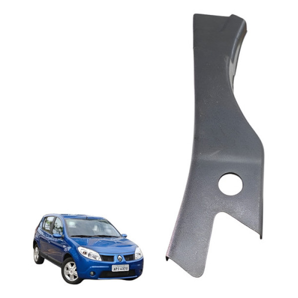 Acabamento Coluna Tras Esquerda Renault Sandero 2007 2014