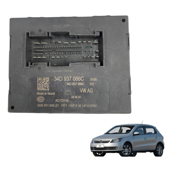 Modulo Central Volkswagen Gol Fox Saveiro 2009 2012 2015