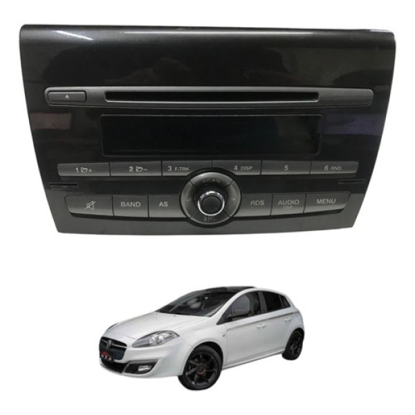 Painel Comando Radio Som Fiat Bravo Essence 2011  2012 2013