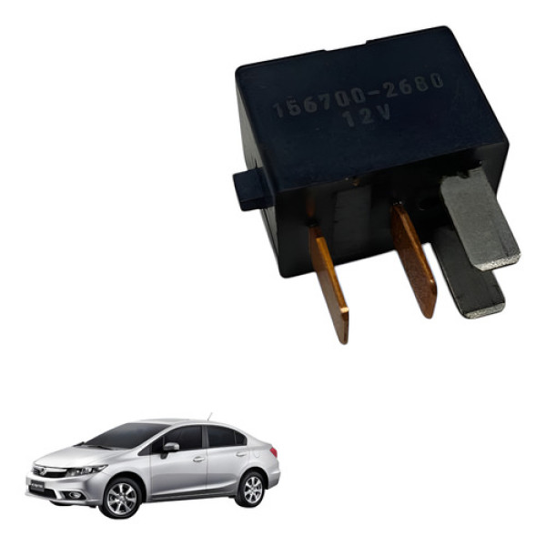 Rele Auxiliar Uso Geral Honda Civic 2012 2018