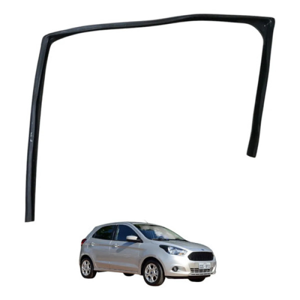 Borracha Guia Vidro Porta Dianteira Esquerda Ford Ka 2014 Peça 1