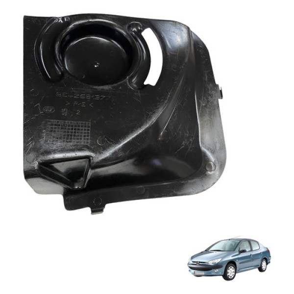 Protetor Farol Milha Esquerdo Peugeot 206 2000 2005 2012