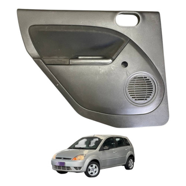 Forro De Porta Traseiro Esquerdo Ford Fiesta 2008 2009 2010