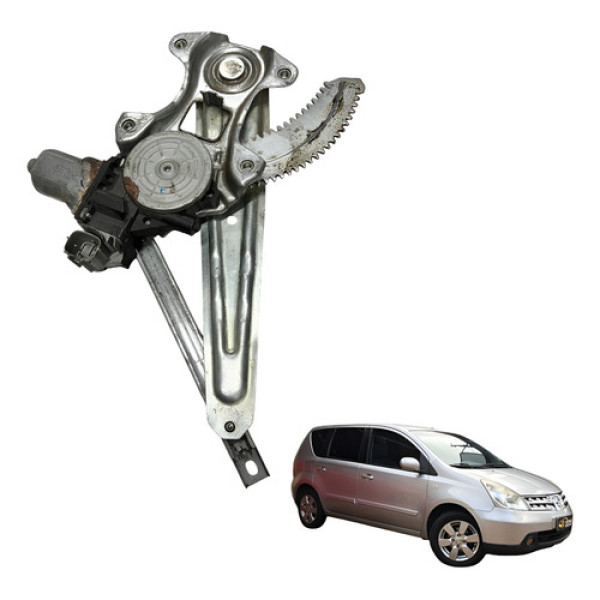 Maquina Vidro Elétrica Tras Esquerda Nissan Livina 2008 2014