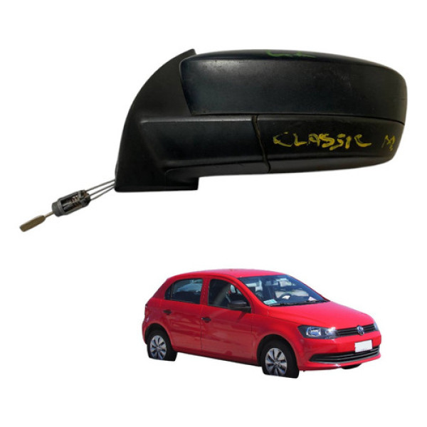 Retrovisor Elétrico Esquerdo Volkswagen Gol G5 G6