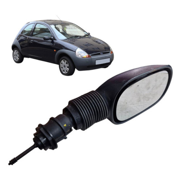 Retrovisor Externo Manual Lado Esquerdo Ford Ka 2005 Gl