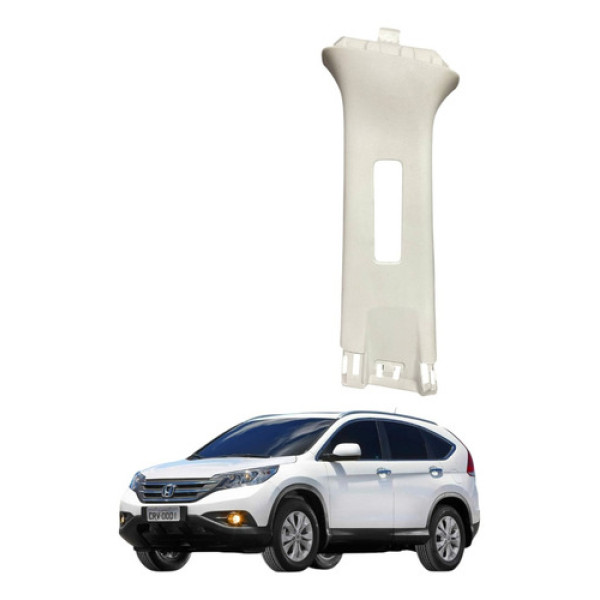Moldura Coluna Central Direito Cinto Honda Crv 2012 2013