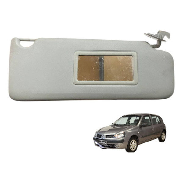 Quebra Sol Lado Direito C/ Espelho Renault Clio 2000 2005 11