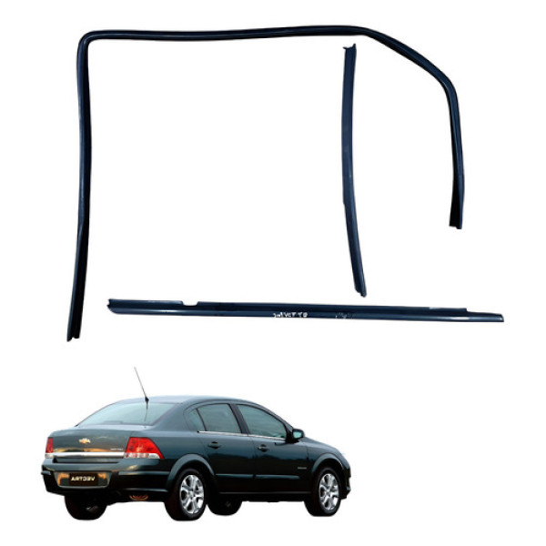 Kit Pestana Traseira Direita Vectra 2007 2008 Expression