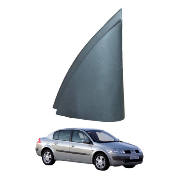 Acabamento Interno Retrovisor Direito Megane 2007 2008 2009