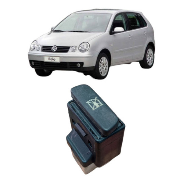 Botao Trava Vidros Destrava Porta Vw Polo G5 2003 2007 2010