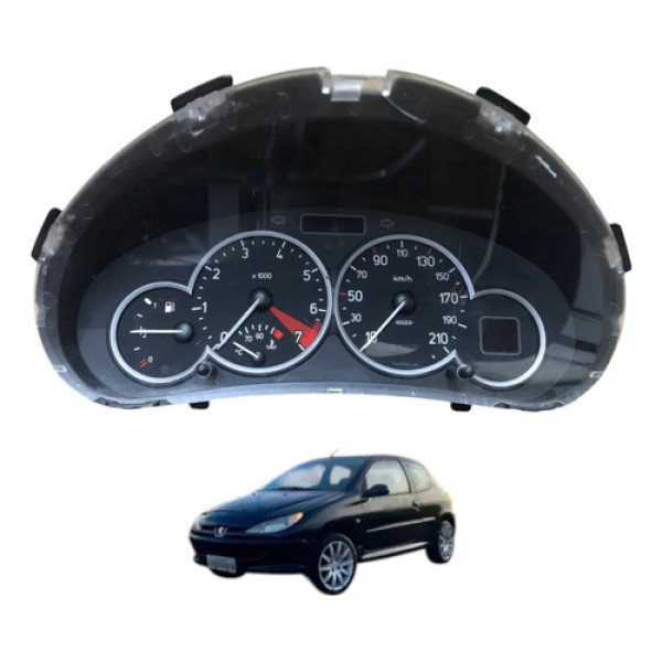 Painel Instrumentos Peugeot 206 1.6 16v 2002 2004 2006 2008 Peça 2