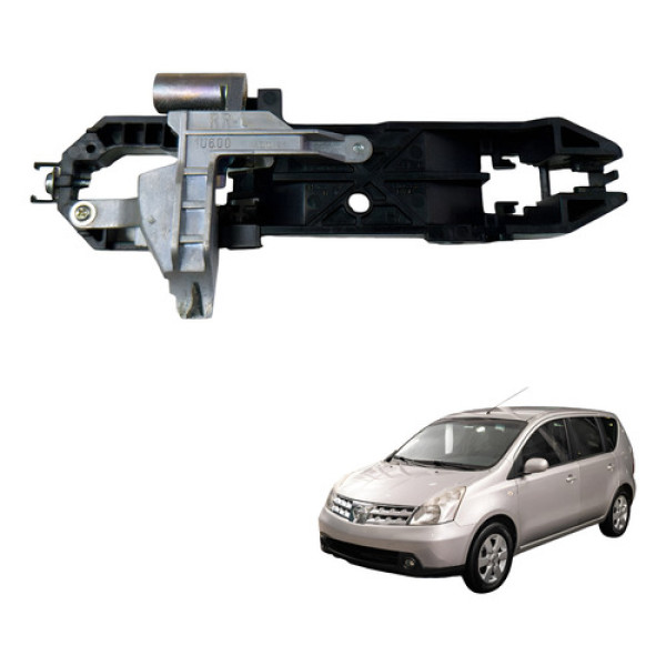 Suporte Macaneta Traseira Esquerda Nissan Livina 2009 2012