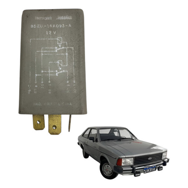 Rele Auxiliar Pisca Ford Del Rey Corcel 1984 1988 1989 1990