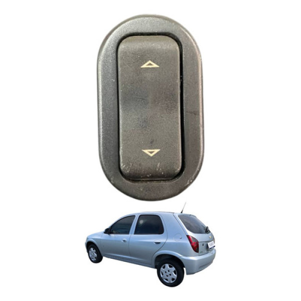Botao Interruptor Vidro Tras Esquerda Gm Celta 2012 2013 Lt