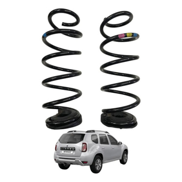 Par Molas Traseiras Renault Duster 2017 2018 2019 2020