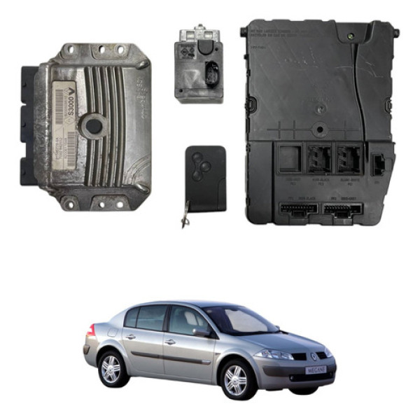 Kit Code Injecao Renault Megane 2.0 16v Automatico 2007 2008