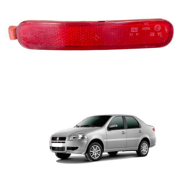 Refletor Olho Gato Para-choque Tras.direito  Siena 2002 2014