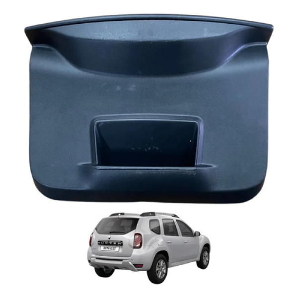 Moldura Tampa Porta Malas Renault Duster 2017 2018 2019 2020 Preto