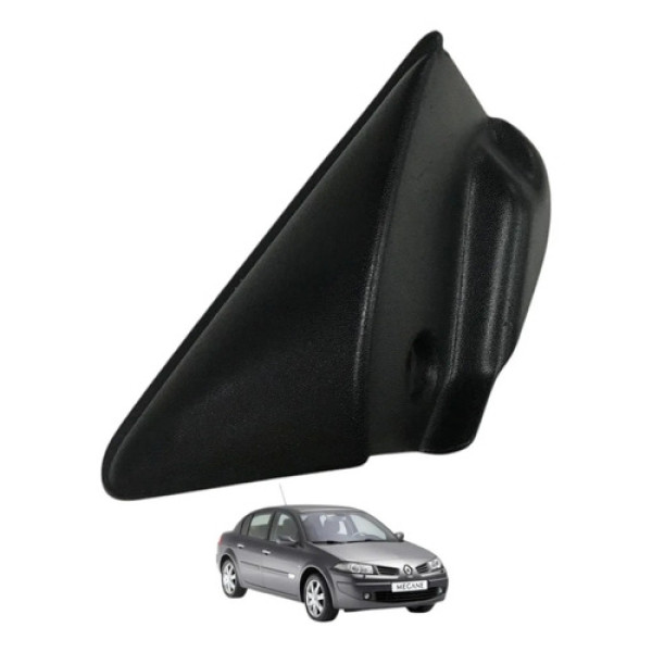 Moldura Externa Retrovisor Esquerdo Renault Megane 2007 2008 Peca 1