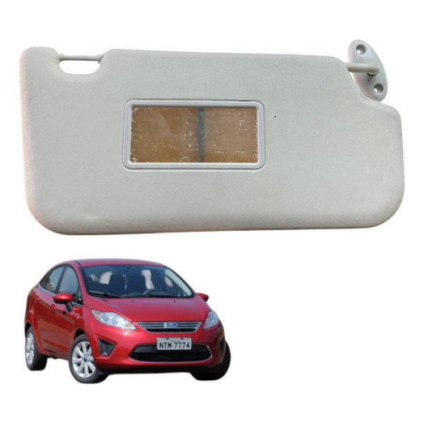 Quebra Sol Com Espelho Direito Ford Fiesta 2011 2012