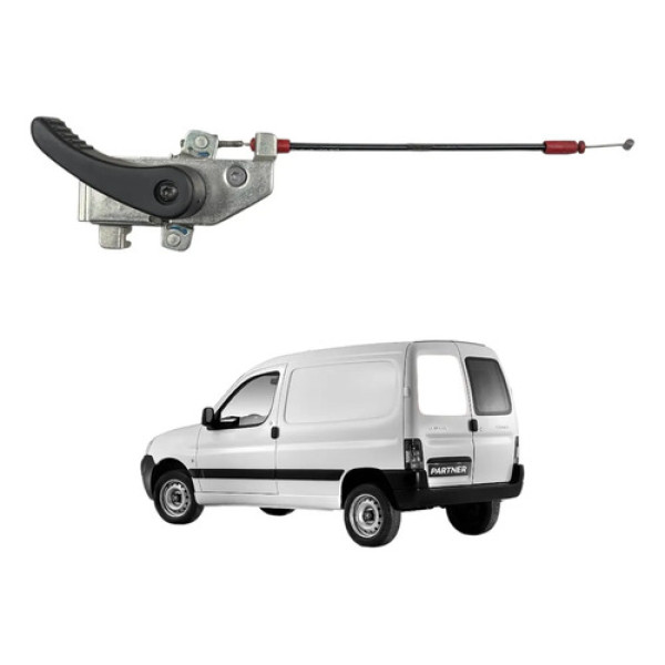 Macaneta Interna Porta Traseira Peugeot Partner 2011 2018 Peça 1 Traseira
