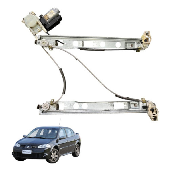 Maquina Vidro Dianteira Direita Megane 2008 2011