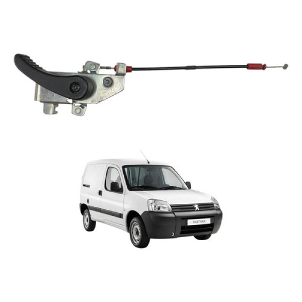 Macaneta Interna Porta Traseira Peugeot Partner 2011 2018