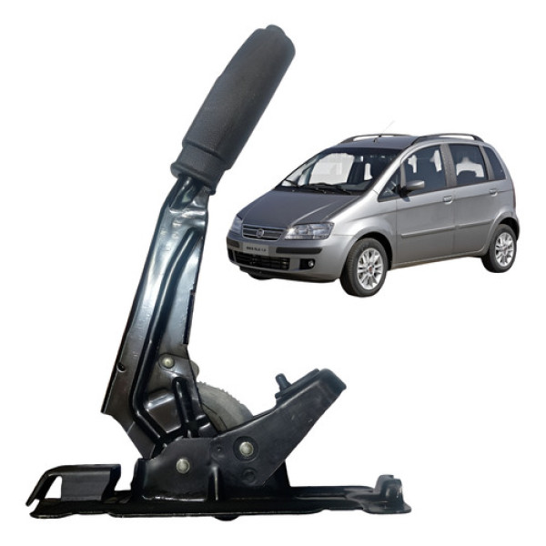 Puxador Alavanca Freio De Mao Fiat Idea 2006 2007 Hlx