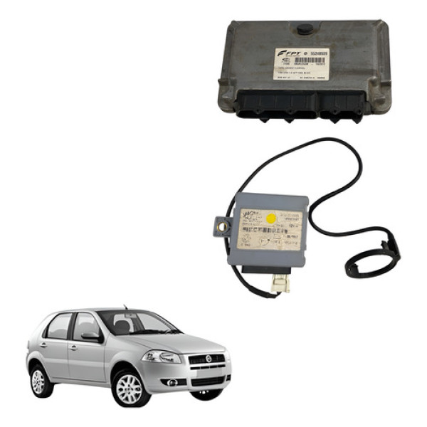 Kit Code Modulo Injecao Fiat Palio 1.0 8v Fire Flex 10 2012