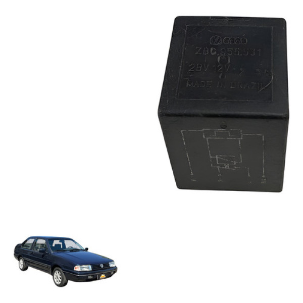 Rele Temporizador Limpador Parabrisa Vw Gol Santana 1995 05