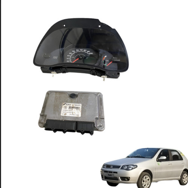 Kit Modulo Injecao Code Fiat Palio 1.0 2014 2015 2016 2017