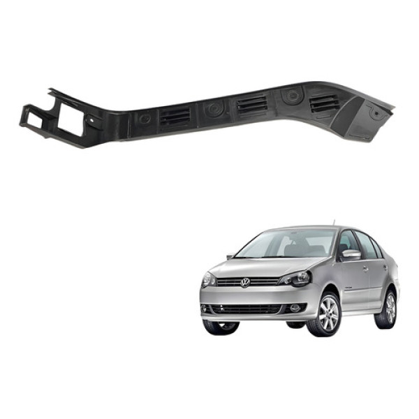 Suporte Parachoque Traseiro Esquerdo Vw Polo 2003 2010 2012