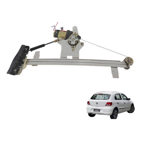 Máquina Vidro Traseira Esquerda Volkswagen Gol G5  Ori