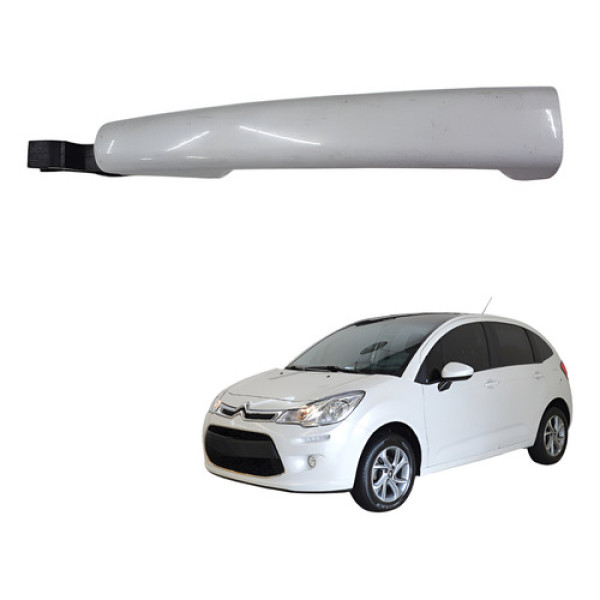 Macaneta Externa Traseira Esquerda Citroen C3 2012 2016 2021