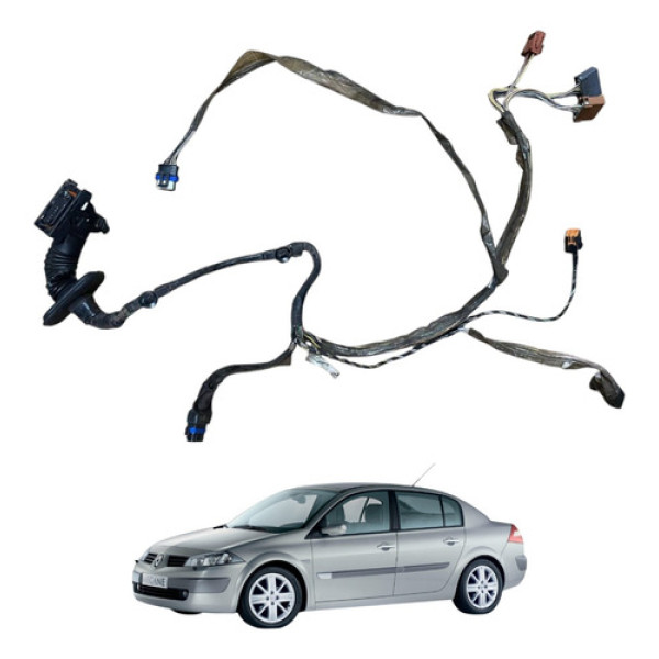 Chicote Porta Dianteira Esquerda Renault Megane 2007 2008
