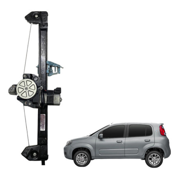 Maquina Vidro Esquerdo Elétrico Uno Vivace 2015 2018 2021