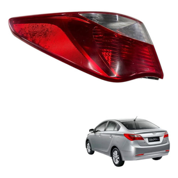 Lanterna Tras Esquerda Hyundai Hb20 Sedan 2013 2016