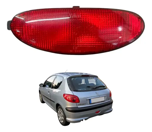 Lanterna Neblina Parachoque Traseiro Peugeot 206 2002 2008