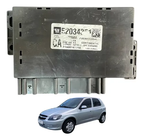 Modulo Central Conforto Gm Celta 2012 2013 Lt