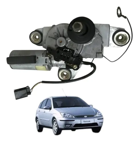 Motor Limp Vidro Traseiro Bosch Focus Ford Ka 1997 2004 2007