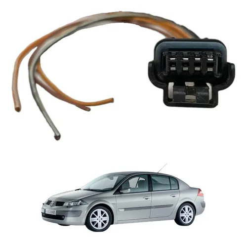 Conector Chicote Plug Tampa Combustivel Megane 2007 2008