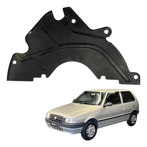 Defletor Protetor Caixa Cambio Fiat Uno Mille 2006 2007 2008