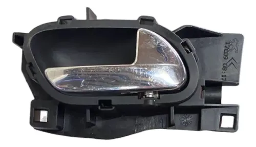 Macaneta Interna Traseira Direito Citroën C3 2013 2015 2019 Preto