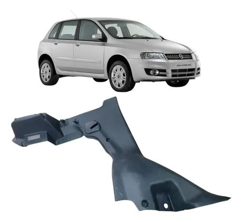 Acabamento Suporte Bagagito Fiat Stilo 2009  Original Preto