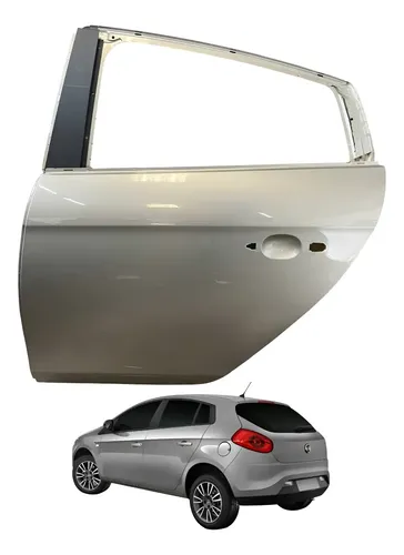 Porta Traseira Esquerda Fiat Bravo 2011 2012 Absolute Traseira Esquerda Bege